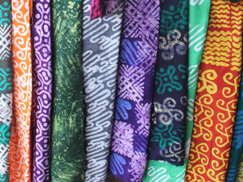 tissus batik africains